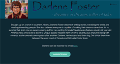 Desktop Screenshot of darlenefoster.ca